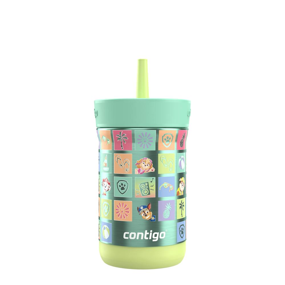 Contigo® Kids Leighton Spill-Proof Stainless Steel Tumbler with Straw, 12oz ·C