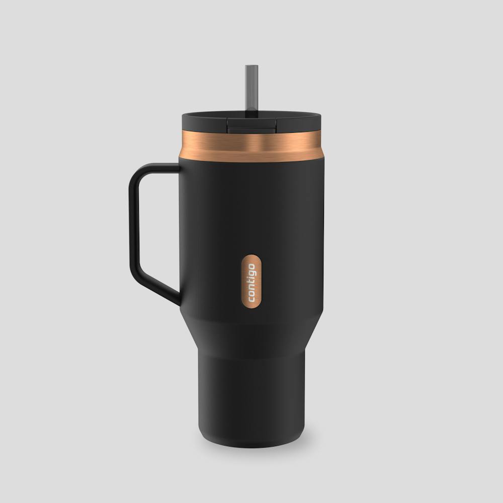 30 oz SnapSeal™ Tumbler (w/ Straw & Handle) ·B