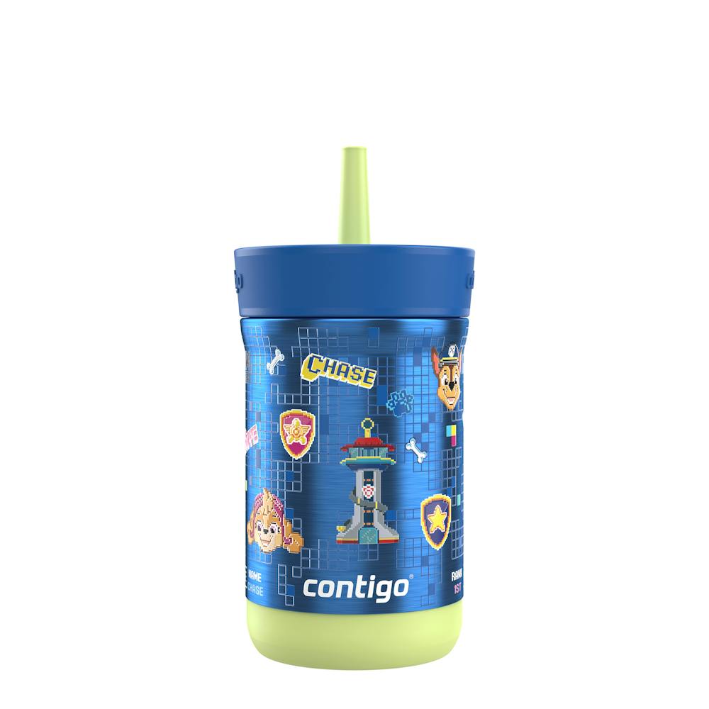 Contigo® Kids Leighton Spill-Proof Stainless Steel Tumbler with Straw, 12oz ·B