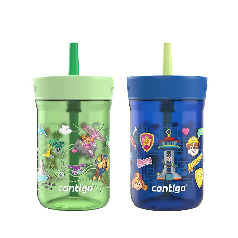 Contigo® Kids’ Leighton Straw Tumbler with Spill-Proof Leak-Proof Lid, 14oz ♡