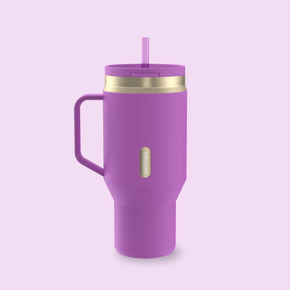 30 oz SnapSeal™ Tumbler (w/ Straw & Handle) ※