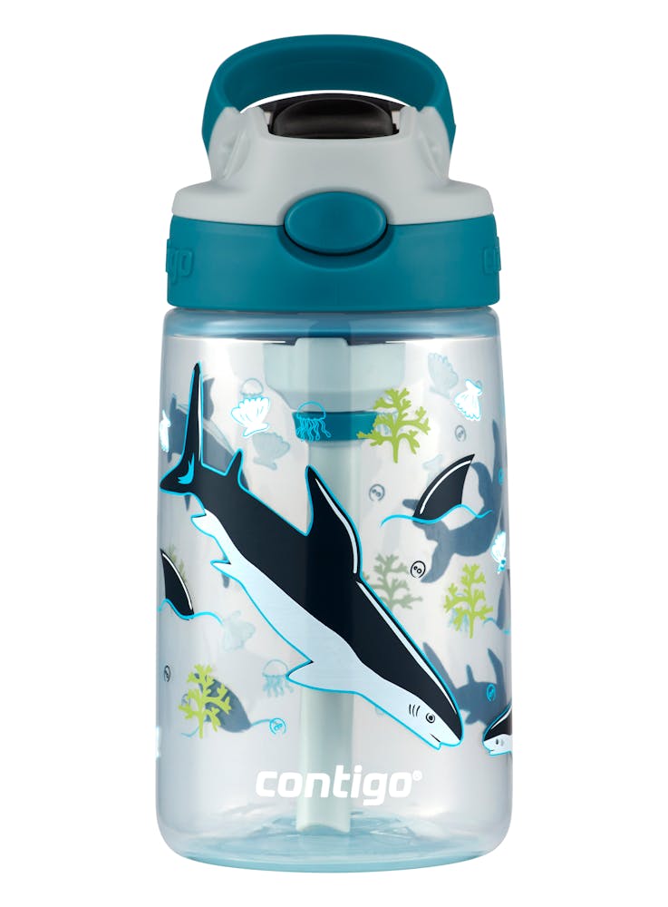Contigo® Kids Straw Water Bottle with AUTOSPOUT® Lid, 14oz ·A