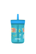 Contigo® Kids’ Leighton Straw Tumbler with Spill-Proof Leak-Proof Lid, 14oz ·A