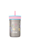 Contigo® Kids Leighton Spill-Proof Stainless Steel Tumbler with Straw, 12oz ·C