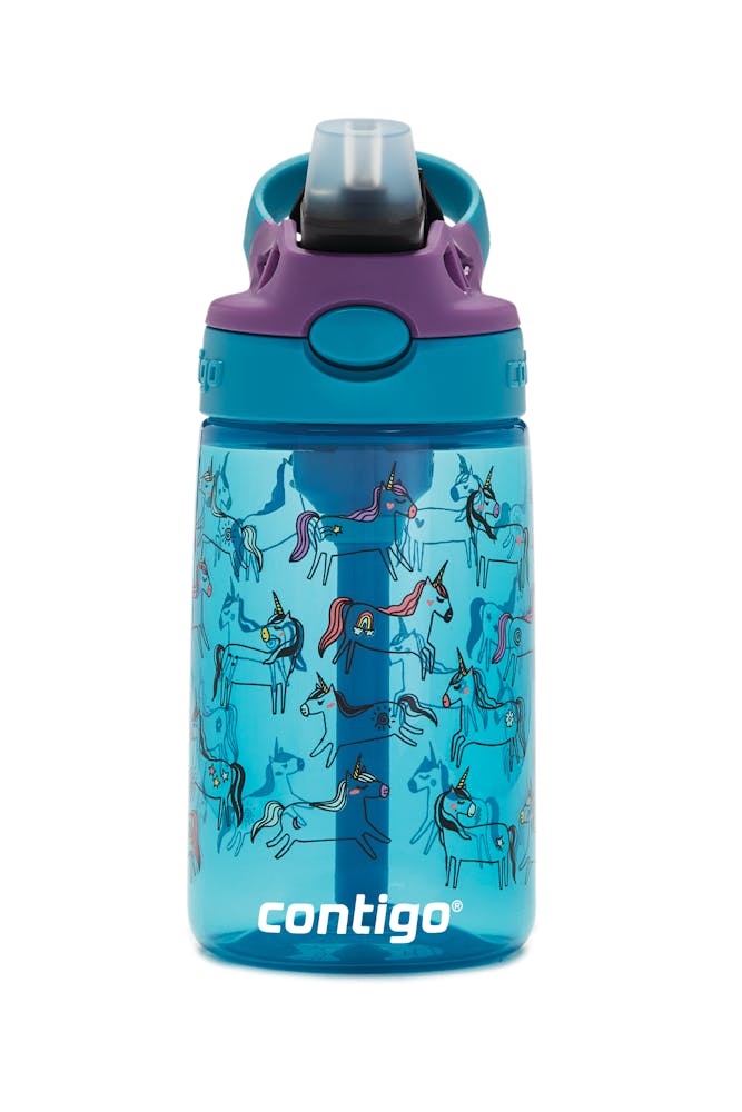 Contigo® Kids Straw Water Bottle with AUTOSPOUT® Lid, 14oz ★